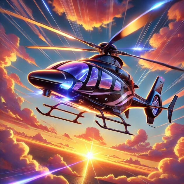 Helicopter Anime
