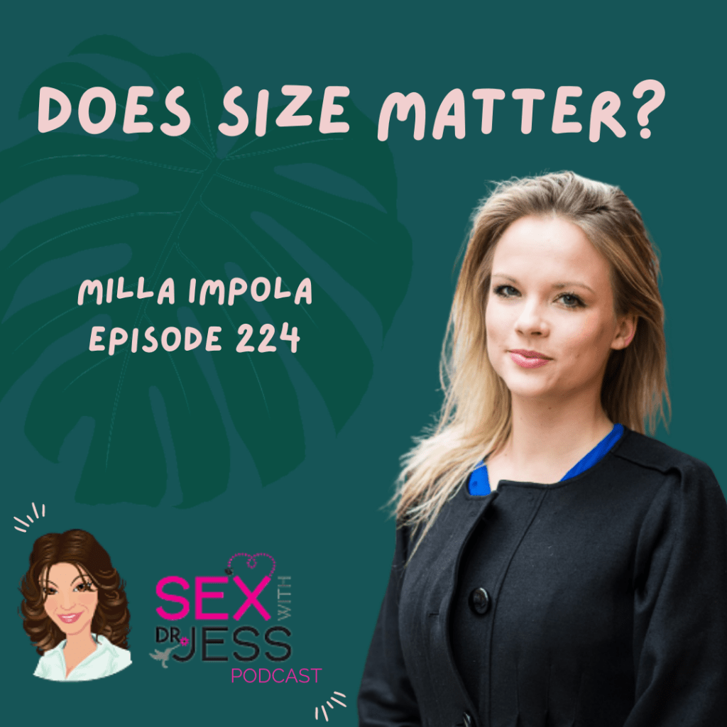 Does size matter - Milla Impola from ONE Condoms standing and looking at camera
