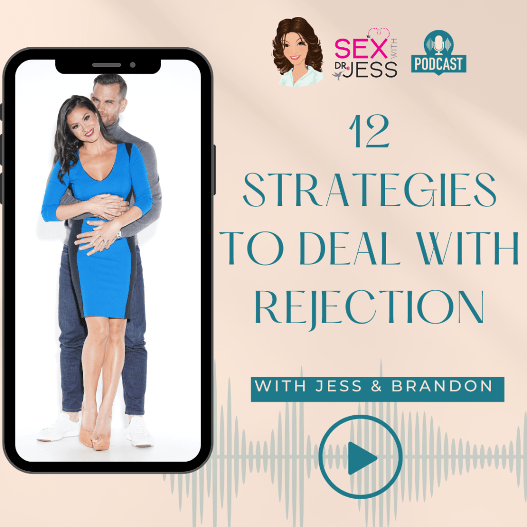 Rejection - Jess standing being held by Brandon